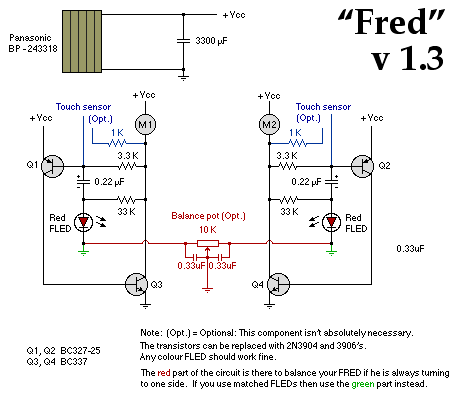 Fred SE schematic